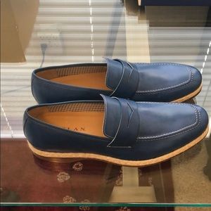 Mezlan blue shoes